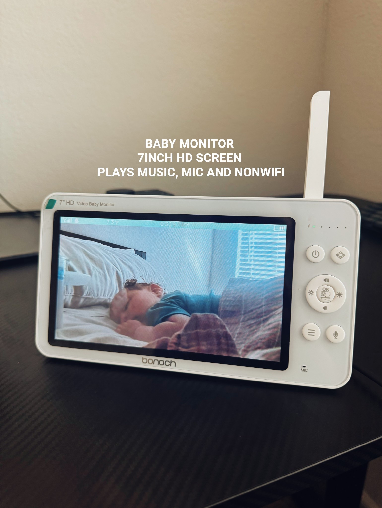 BONOCH BABY MONITOR! Love it so much, definitely add to your baby registry! 

#babyitems #baby #babyregistry #babycam #baby 

#LTKBaby #LTKKids #LTKFamily