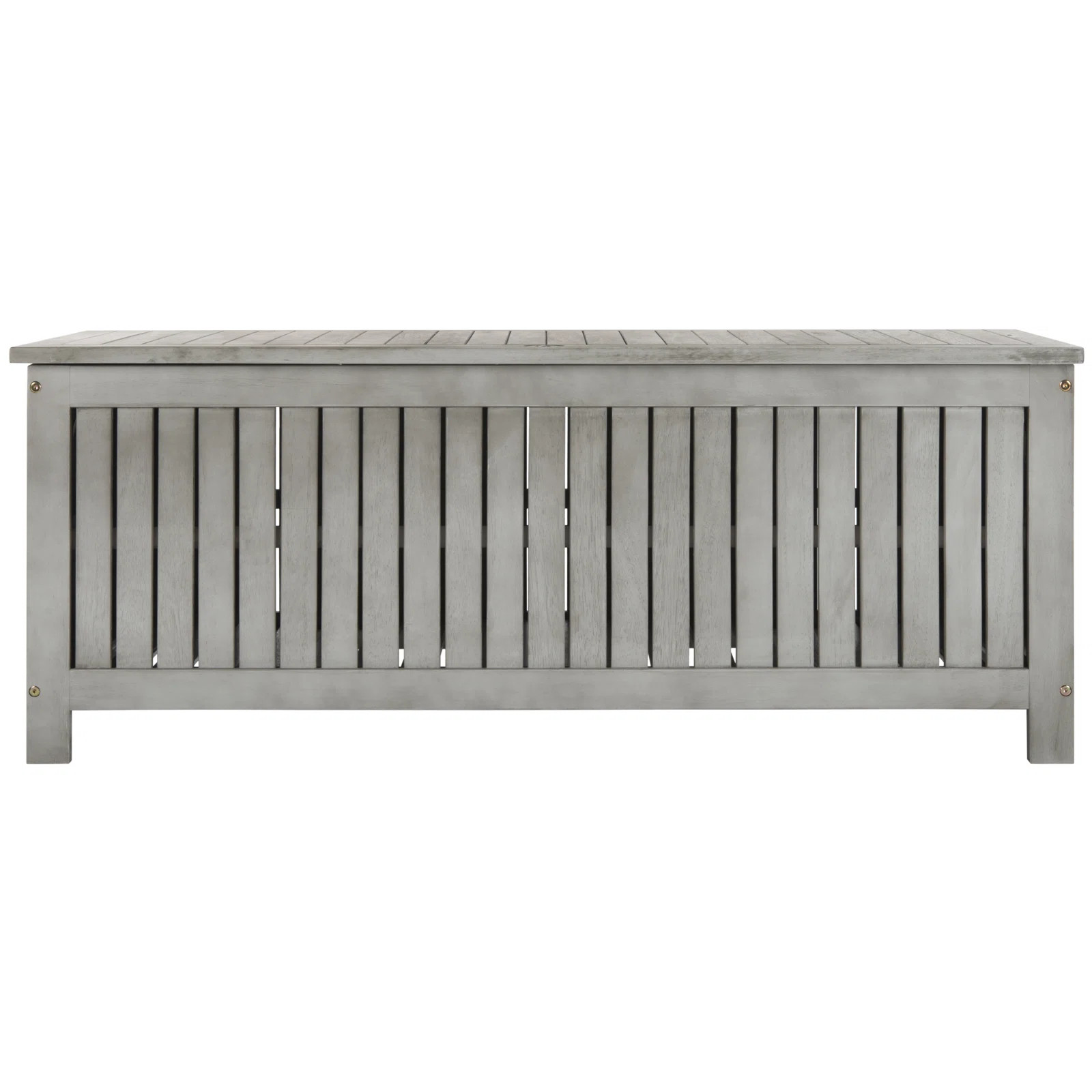 Safavieh Abri 47.6'' W Water Resistant Solid Wood Eucalyptus Deck Box | Wayfair North America