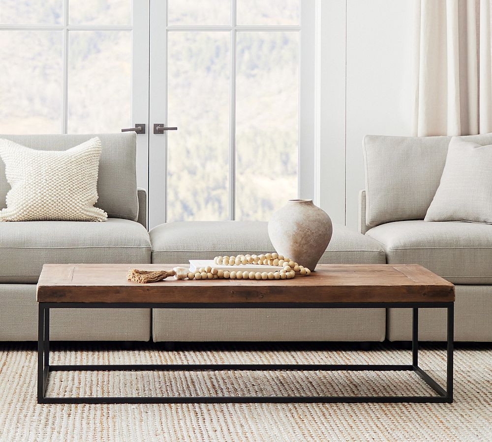 Malcolm Rectangular Coffee Table | Pottery Barn (US)