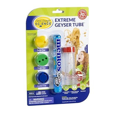 Steve Spangler Science Extreme Geyser Tube - Science Kit for Kids - Mentos & Soda Lab Experiment ... | Amazon (US)