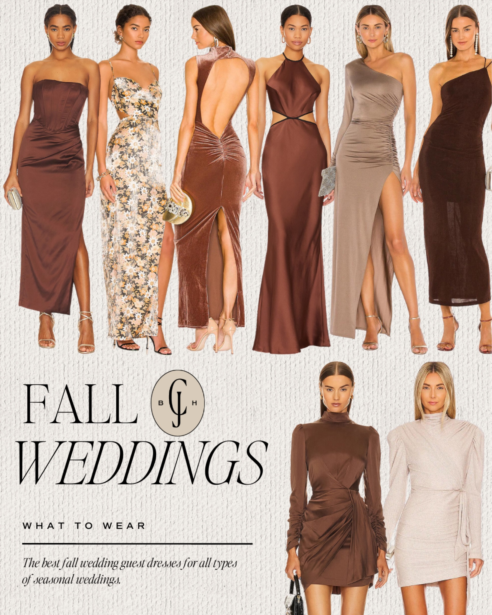 Fall wedding guest dresses 