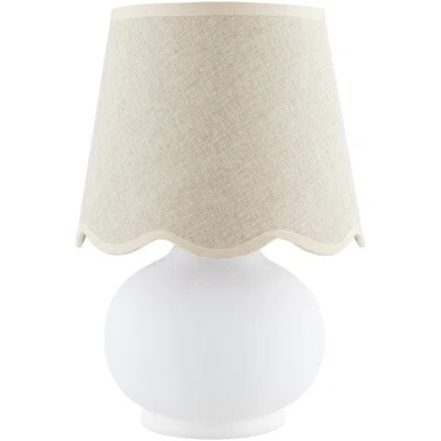 Waverly Momsen Coloured Scallop Shade Lamp | Wayfair North America