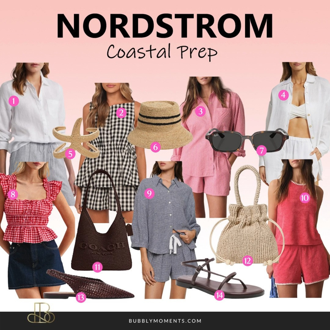 Classic, polished, and effortlessly chic. These Women Coastal Prep Outfits from Nordstrom feature timeless wardrobe staples like breezy linen, striped tops, lightweight sweaters, tailored shorts, elegant dresses, woven bags, and versatile sandals. Perfect for vacations, weekend brunch, beach days, or everyday elevated style, these looks are easy to mix and match all season long. Save this outfit inspiration and follow for more curated Nordstrom fashion finds and seasonal style ideas.
#LTKootd #LTKStyle #LTKFinds #Nordstrom #NordstromStyle #CoastalPrep #CoastalStyle #OldMoneyStyle #QuietLuxury #PreppyStyle #SummerStyle #VacationOutfit #BeachStyle #LinenStyle #CapsuleWardrobe #OOTD #StyleInspo #WomensFashion #FashionInspo #EverydayStyle #ChicStyle #WeekendStyle #ResortWear 

 