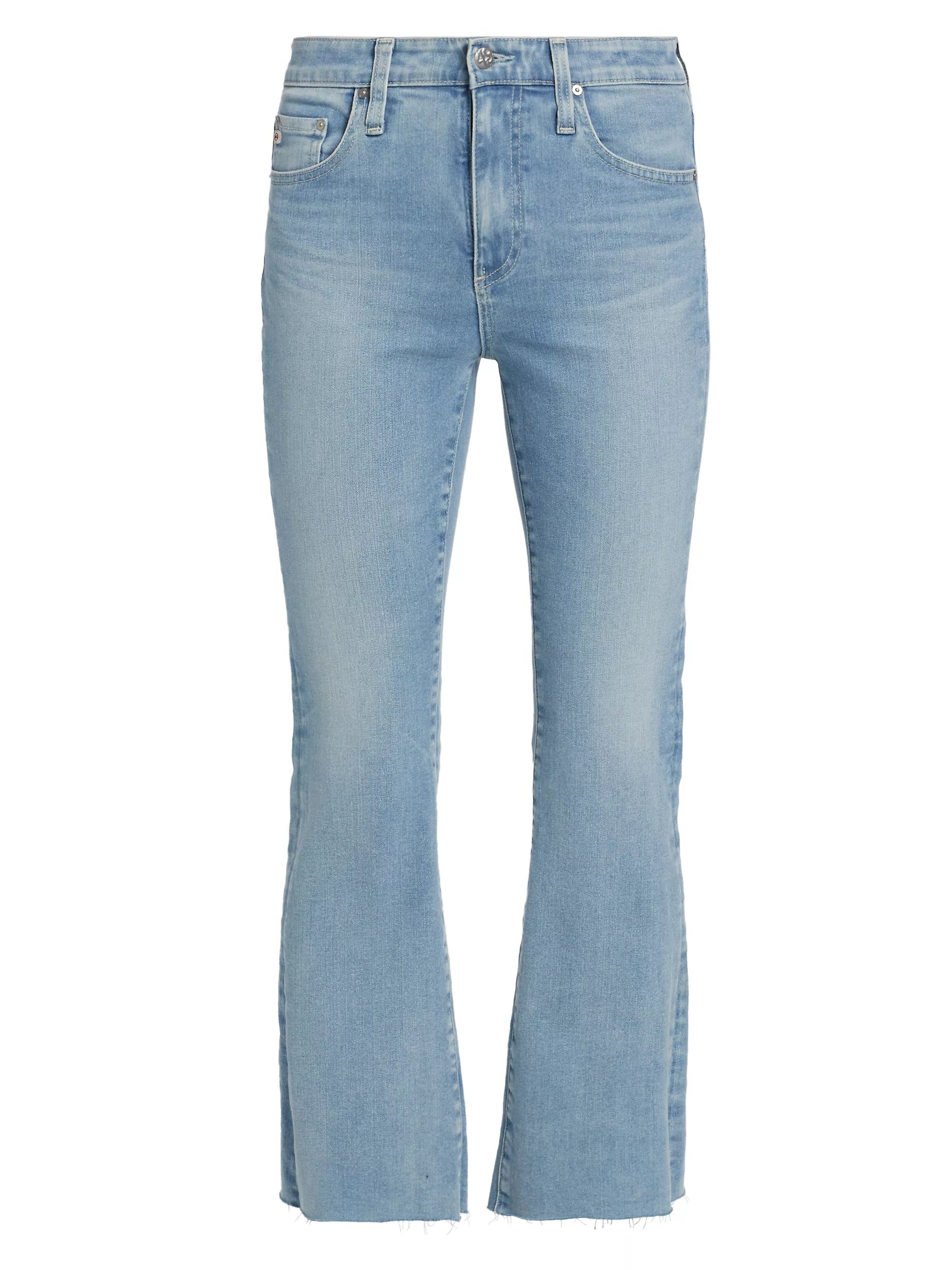 Cotton-Blend Crop Jeans | Saks Fifth Avenue