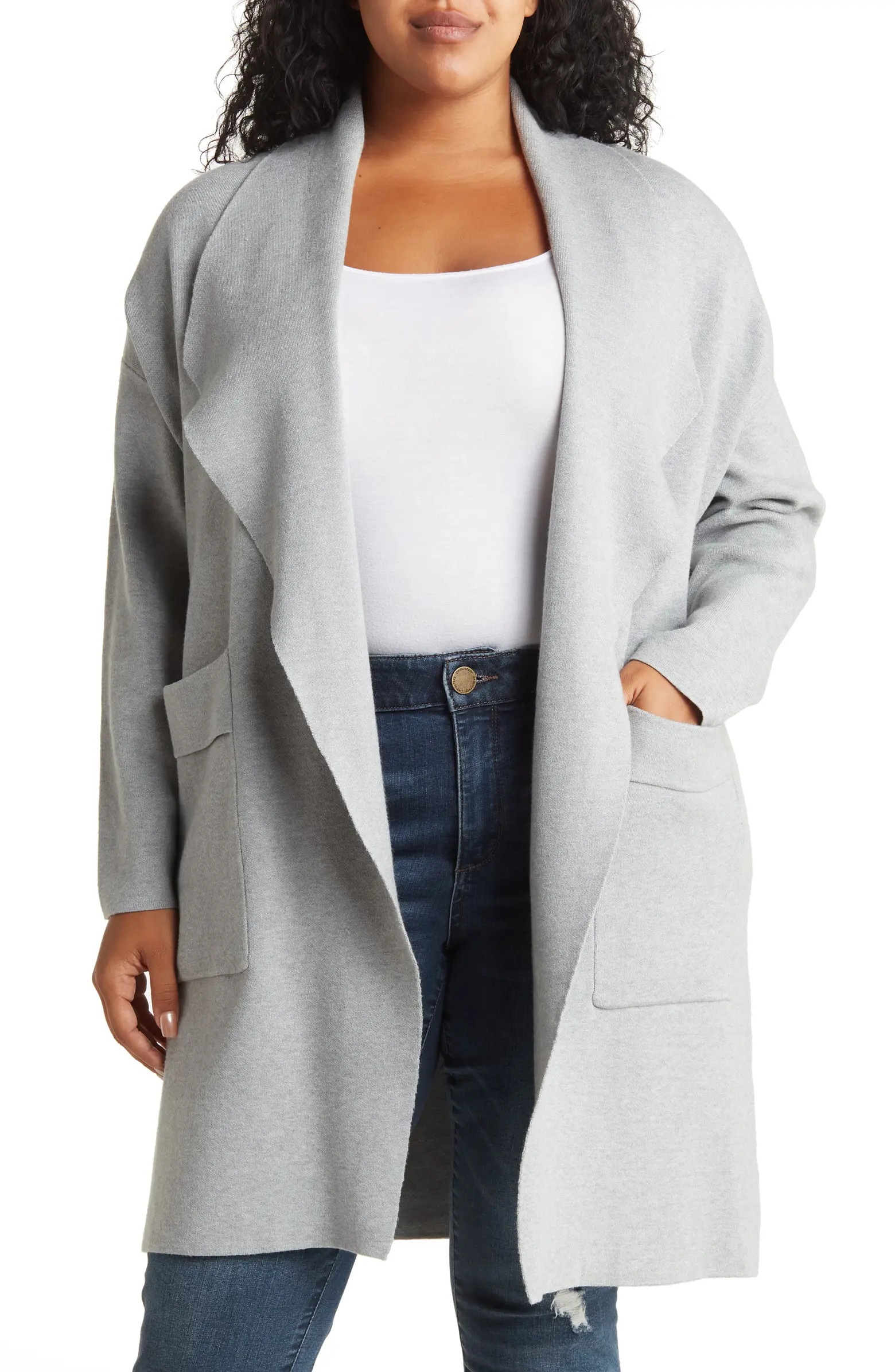BY DESIGN Andrea Open Front Cardigan | Nordstromrack | Nordstrom Rack