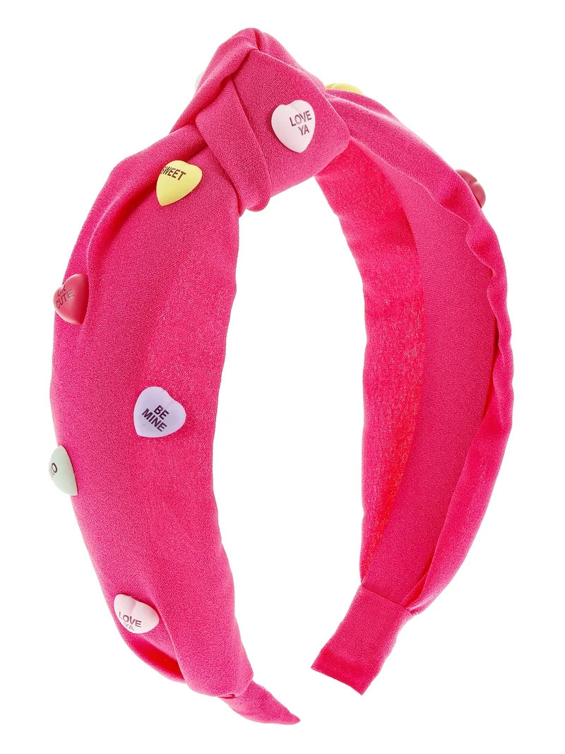 Way to Celebrate Valentine's Day Pink Charms Headband, 1 Piece | Walmart (US)