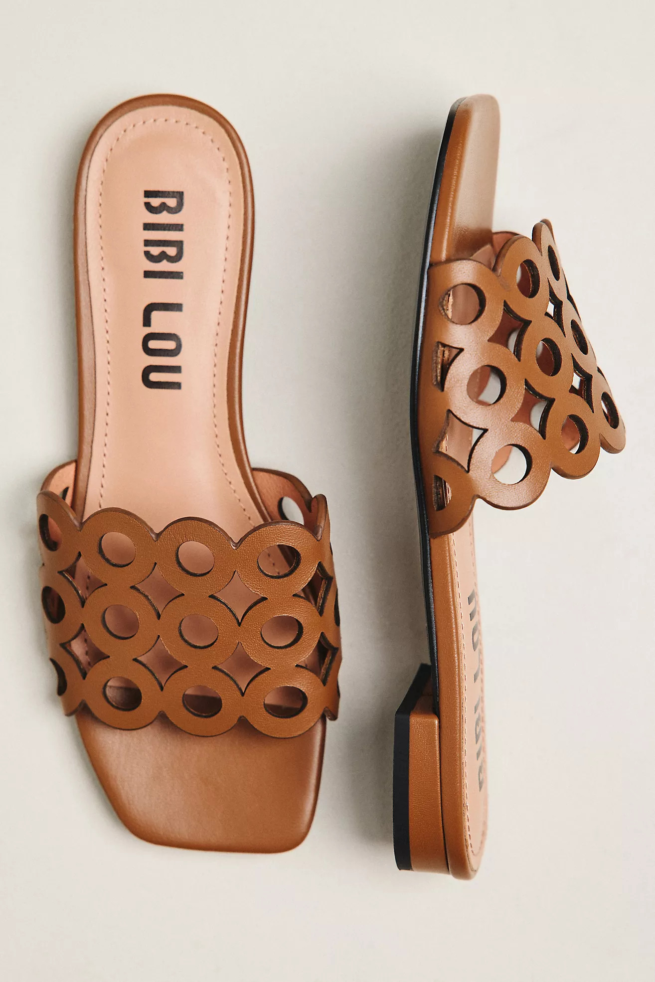 Bibi Lou Cutout Slide Sandals | Anthropologie (US)