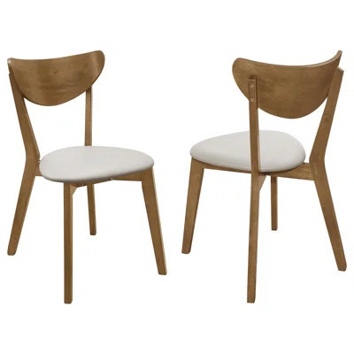 Retro-Styled Curved Backs Dining Chair Set, Comfortable And Stylish For Modern And Classic Interiors | Wayfair North America