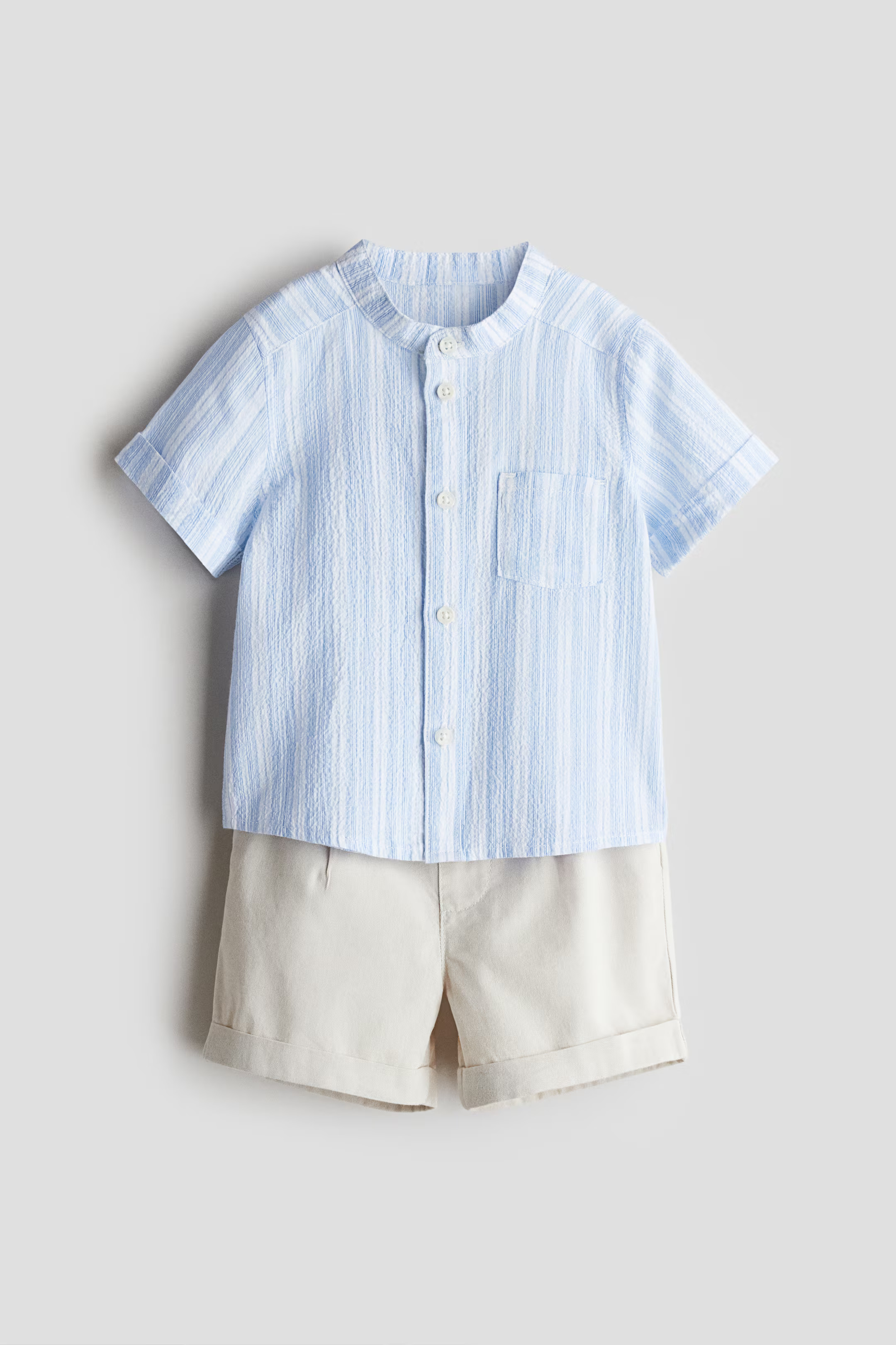 2-Piece Shirt and Shorts Set | H&M (US + CA)