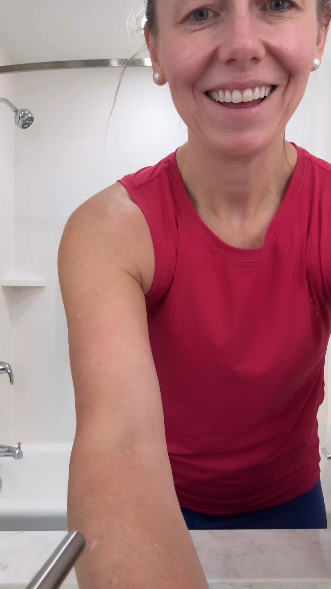 Snagged this RBX workout tank recently at Marshalls.

It reminded me of the lululemon swift tank and has the nice reflective detail.   

Comes in a few colors and I would say runs a little big.  I went for the small and would say I’m normally a medium in workout tops.  

#LTKOver40 #LTKActive #LTKFindsUnder50