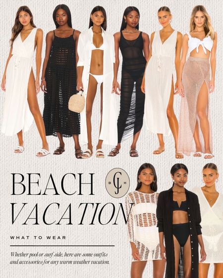 Style inspiration for any upcoming warm weather vacations! Here’s a round up of my favorite cover ups. Vacation style. Beach vacation. Cella Jane. 

#LTKswim #LTKtravel #LTKstyletip