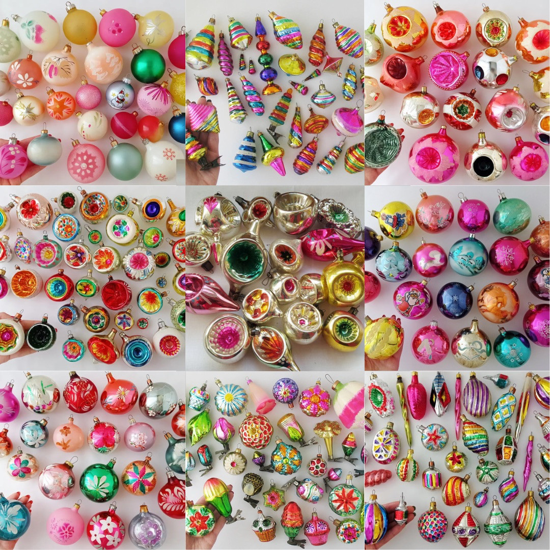 Absolutely loving all of the vintage mid-century and mid-century modern Christmas ornaments on Etsy #estycreatorco  

 #LTKHoliday #LTKSeasonal #LTKHome