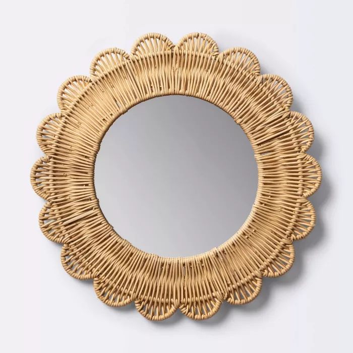 Sun Wall Mirror - Cloud Island™ - Natural | Target