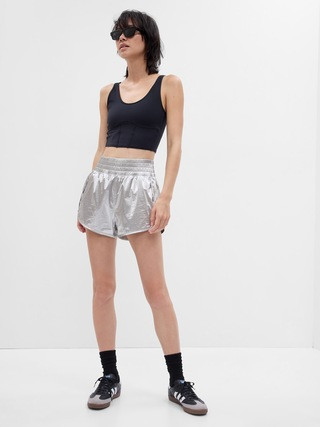 GapFit Recycled High Rise Running Shorts | Gap (US)
