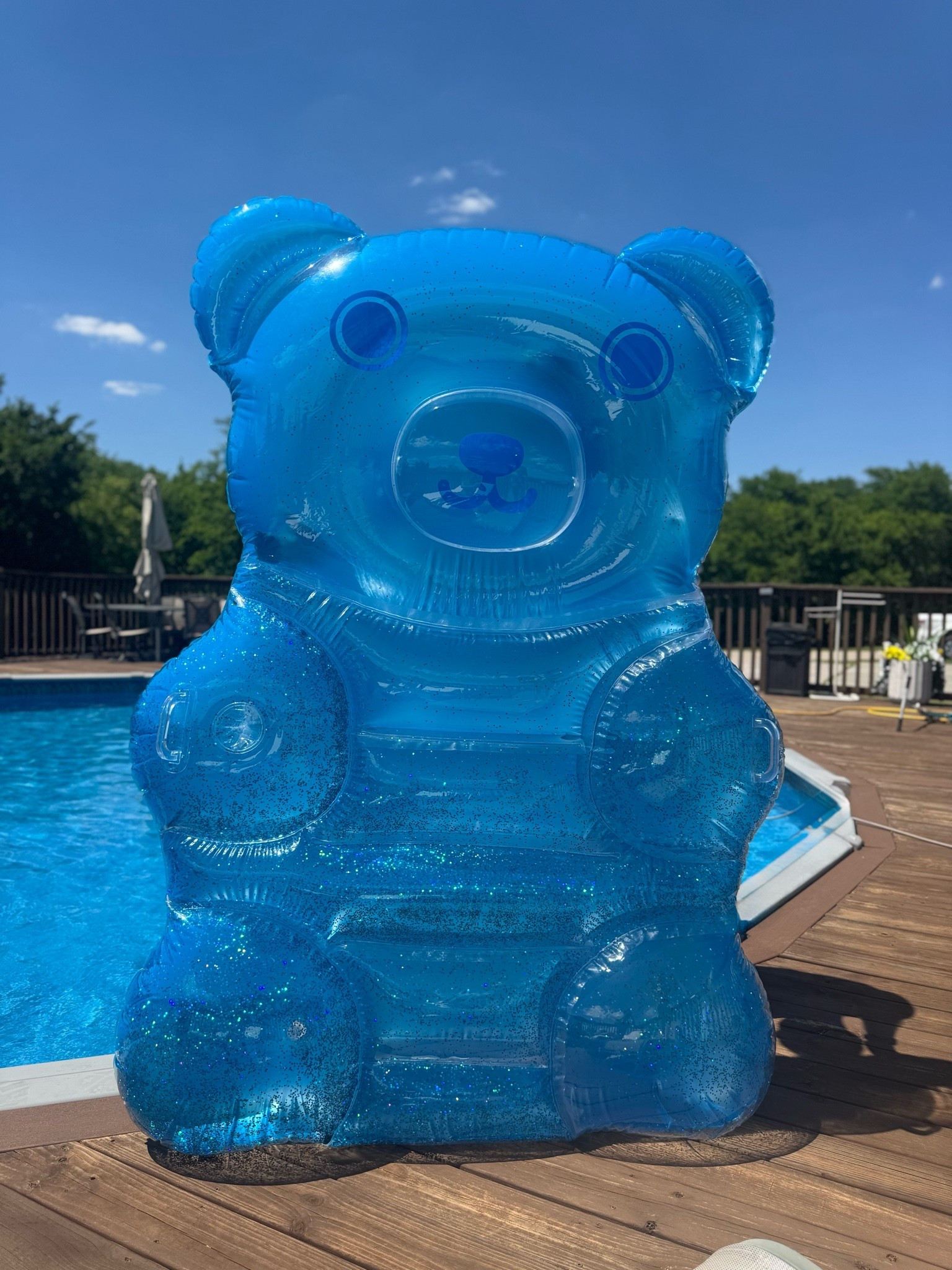 We are loving this float from Sam’s Club💙For $20 you can’t bet that plus look how big it is also has a drink holder. 

Gummy Bear float// Floats// Sam’s Club// Pool Accessories

#LTKKids #LTKTravel #LTKSwim