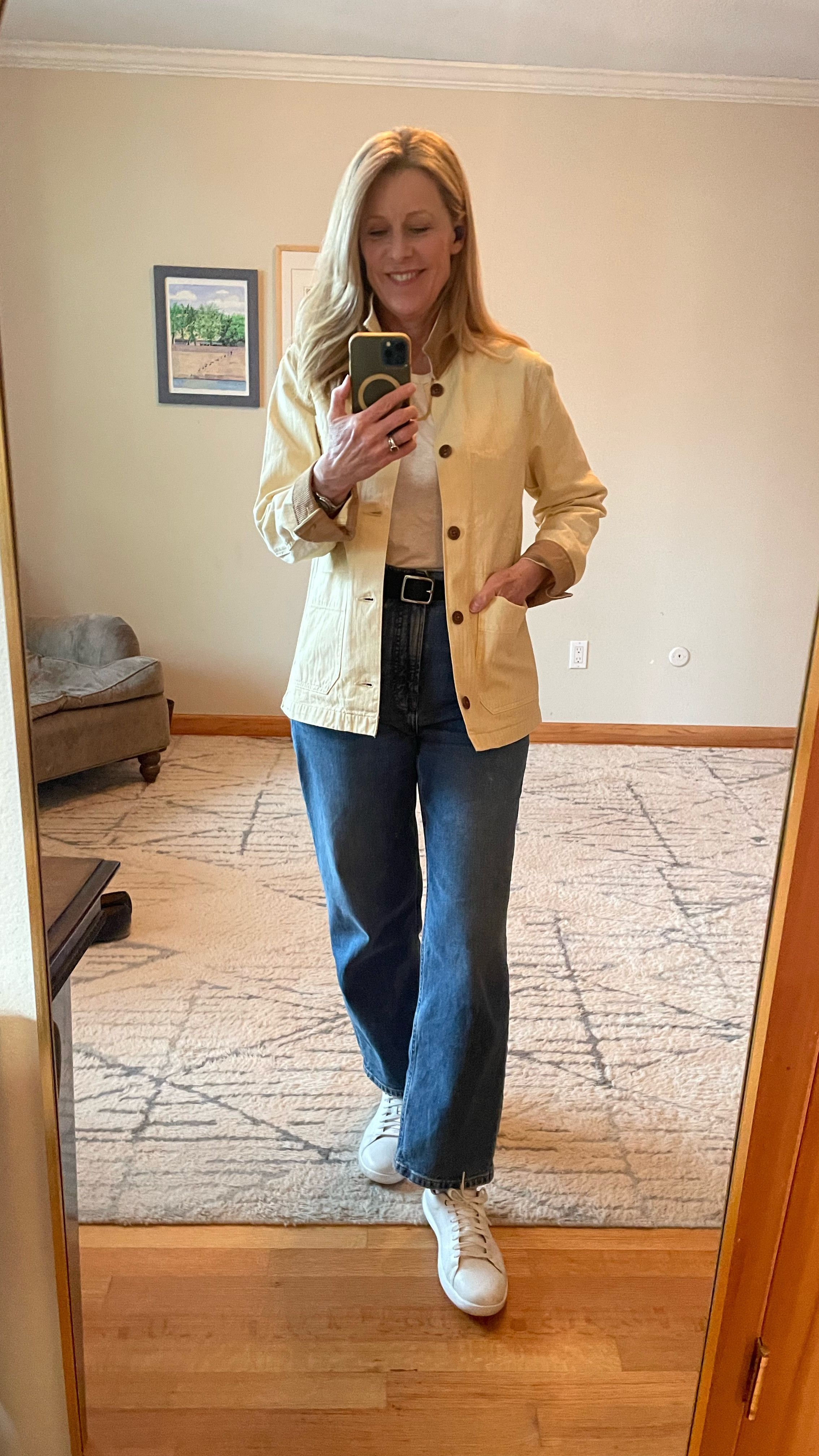 Travel Outfits for Spring 
I am going to Paris and London this week and I chose this “work jacket” in butter yellow as the perfect light spring layer. I am in love with it! #LTKWatchNow

#LTKOver40 #LTKTravel
