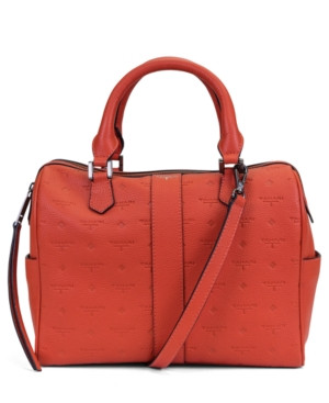 T Tahari Logo Leather Satchel | Macys (US)