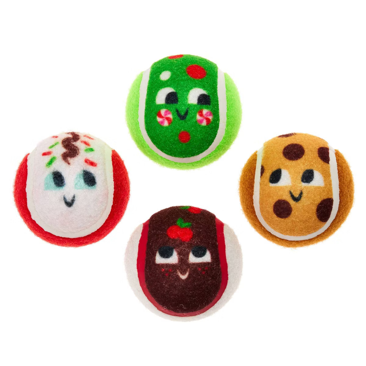 BARK Howly Jowly Holidays Jolly Dough Bros Ball Dog Toy | Target