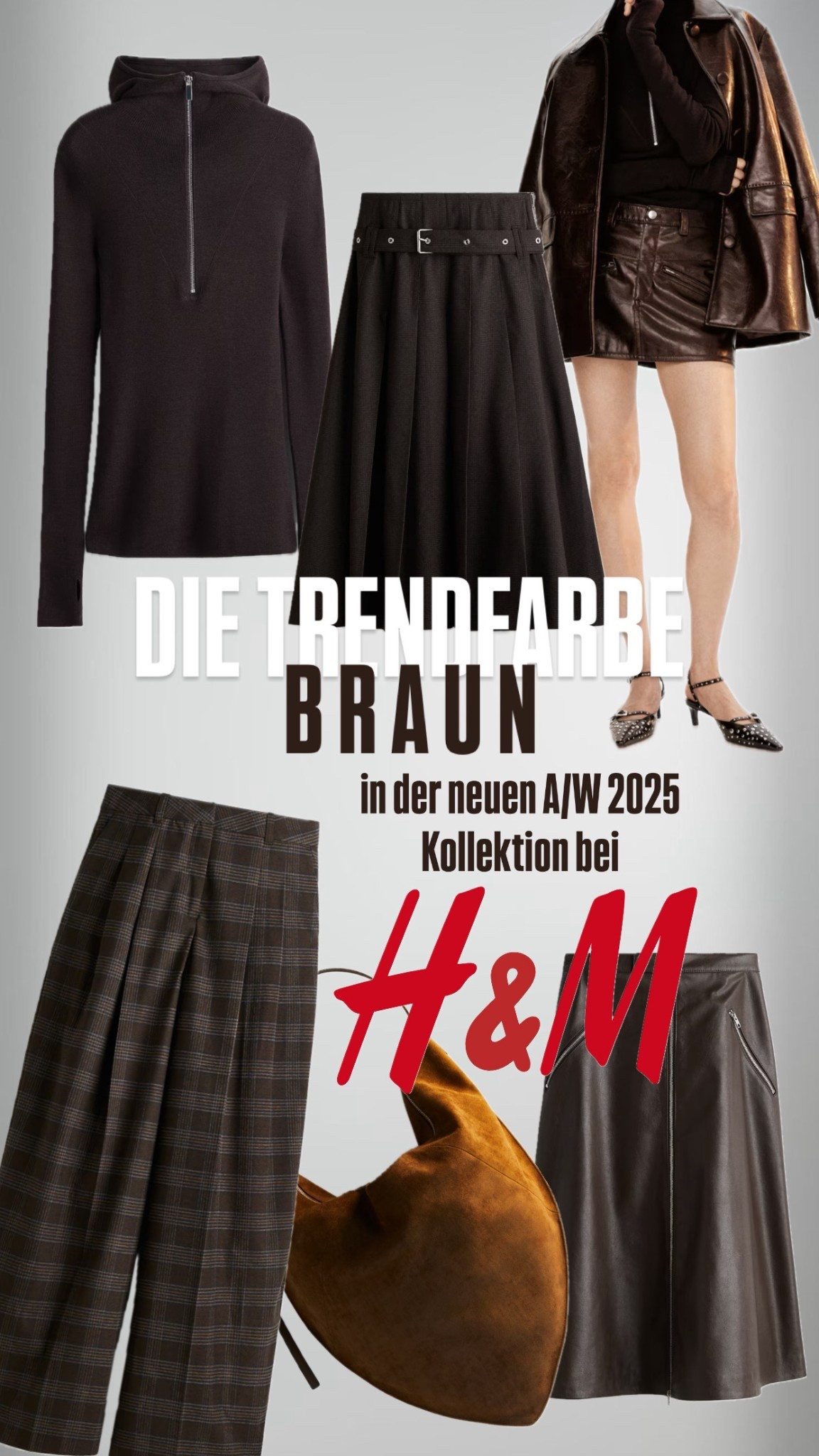Die Trendfarbe Braun in der neuen H&M Kollektion 🍂 

#LTKstyletip #LTKdeutschland #LTKautumn