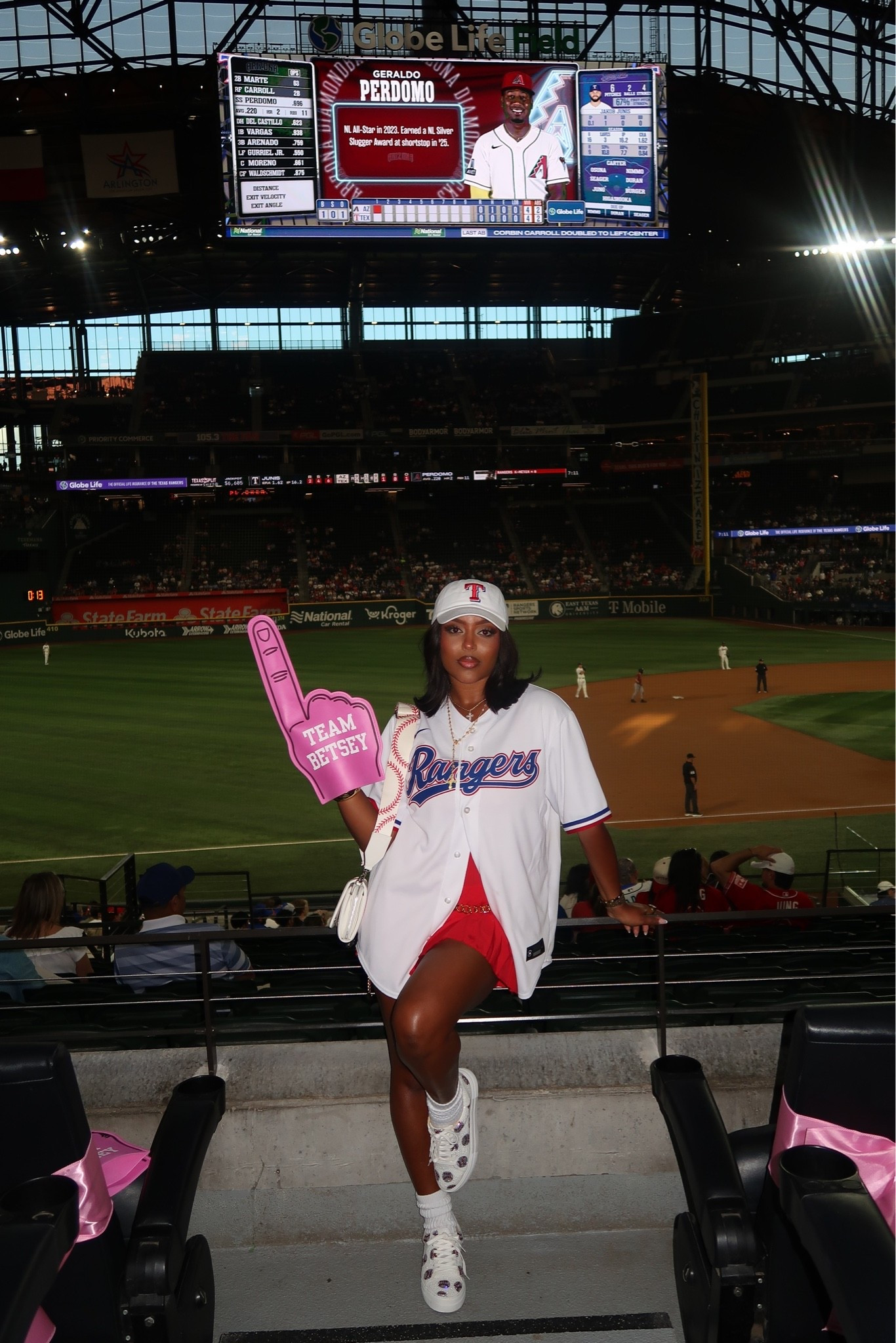 Rangers game with Betsey Johnson & the gals 💕

#LTKootd #LTKdayinmylife #LTKgrwm