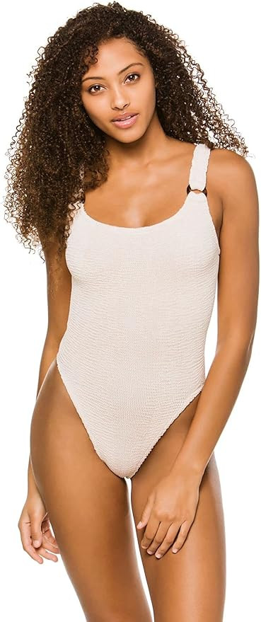 Hunza G Women's Domino Swim One Piece | Amazon (US)