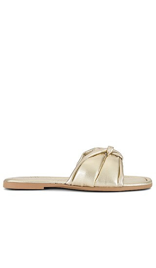 Shades Of Cool Sandal in Gold Metallic | Revolve Clothing (Global)