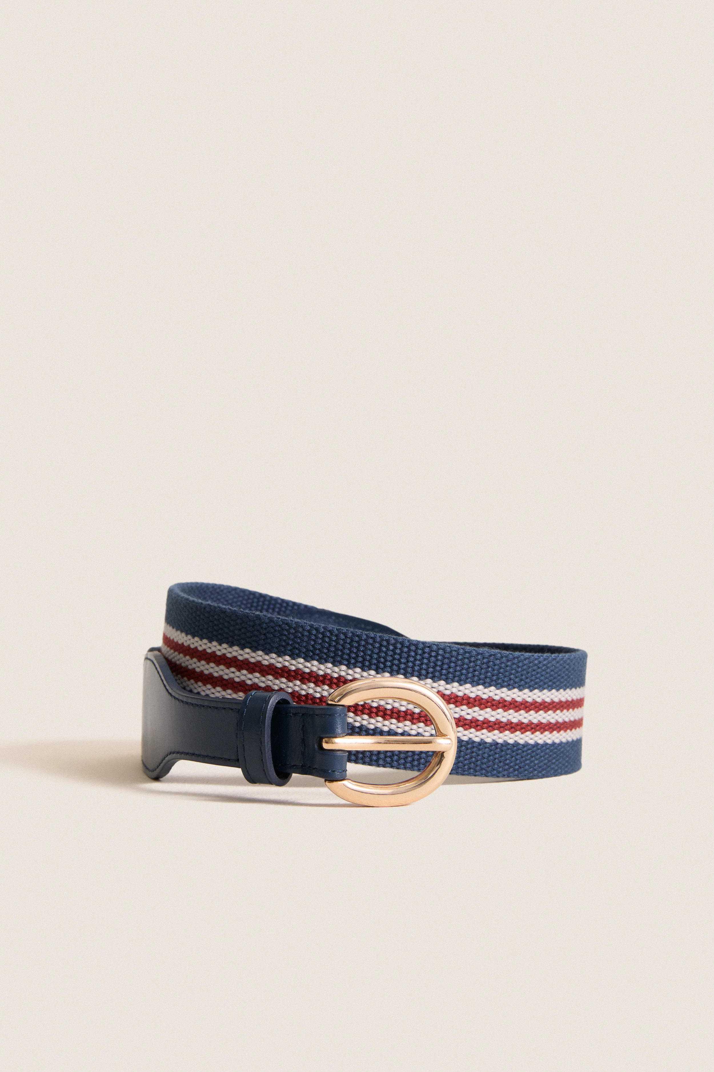 Navy and Red Woven Strap Belt | Tuckernuck (US)