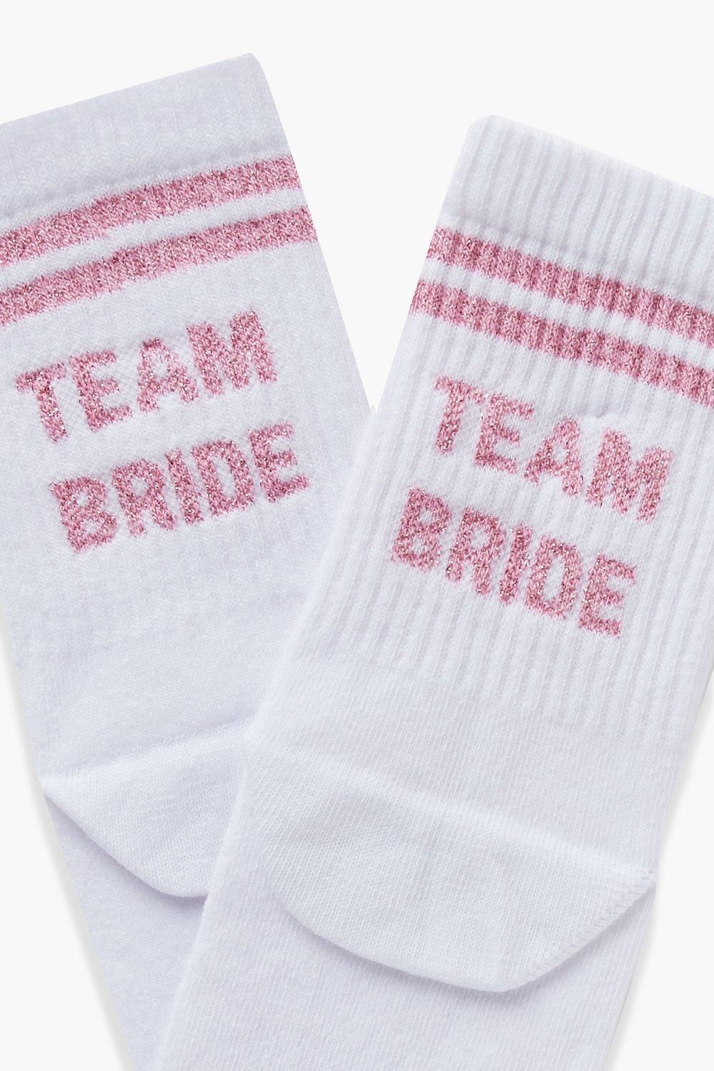 Team Bride Slogan Sock | Boohoo.com (US & CA)