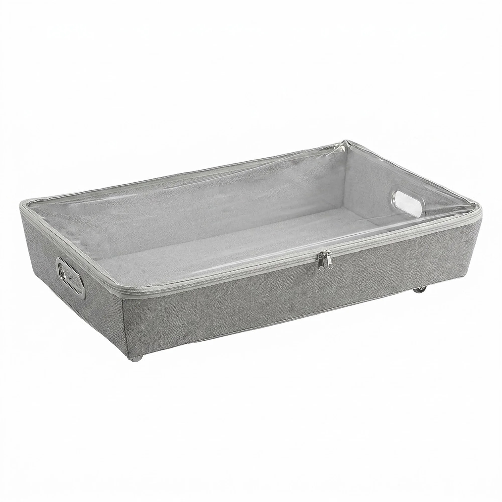 Better Homes & Gardens Under the Bed Rolling Storage Organizer Bin with Zipper for Sorting Shoes ... | Walmart (US)