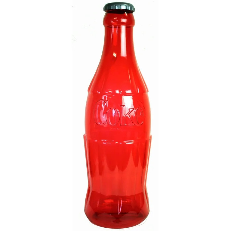 COKE RED 22" BOTTLE BANK | Walmart (US)