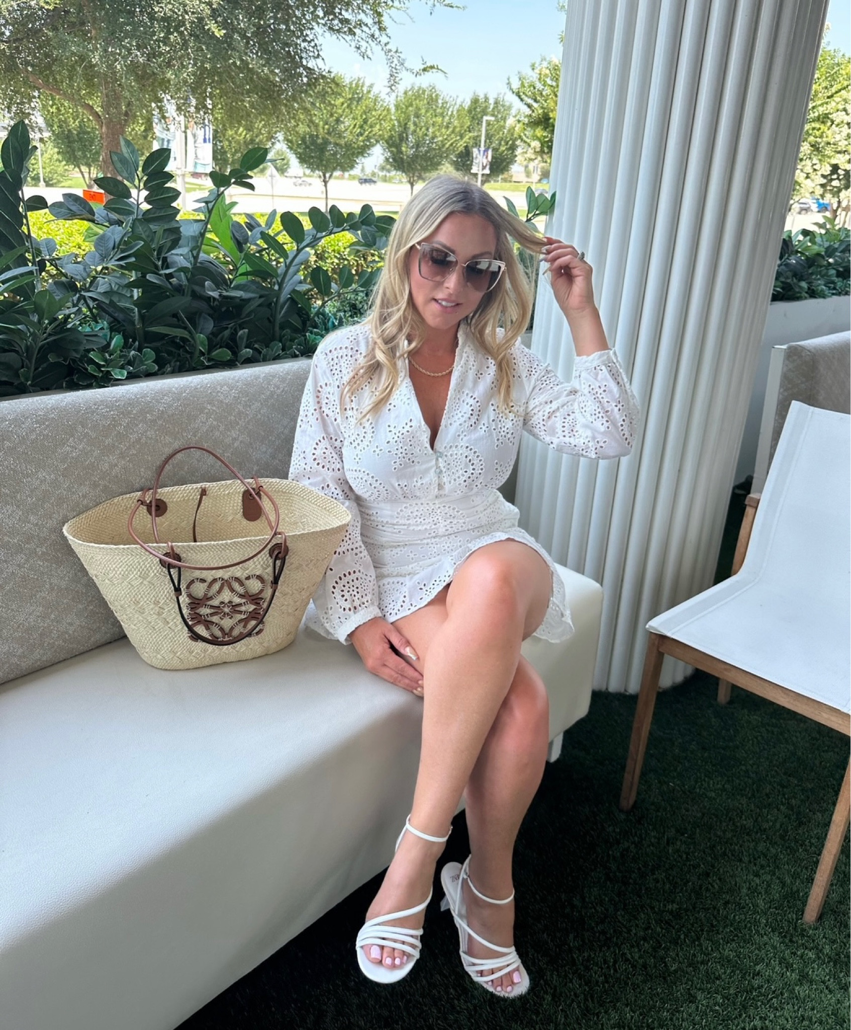 White eyelet just feels like summer to me, right? This dress is sold out from Zara, but linked similar! 

#LTKSeasonal #LTKstyletip #LTKFind