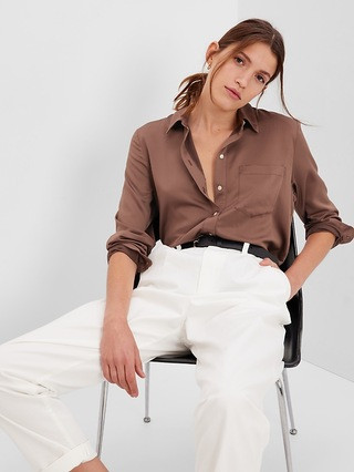Satin Shirt | Gap (US)