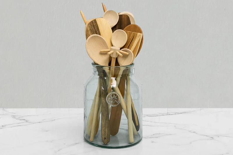 Kitchen Chef Set w/ French Bee Mason Jar | etúHOME