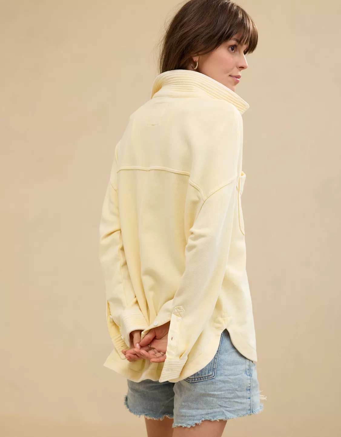 Aerie Popover Polo Sweatshirt | American Eagle Outfitters (US & CA)