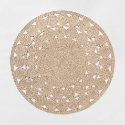 6' Round Ornate Woven Outdoor Rug - Opalhouse™ | Target