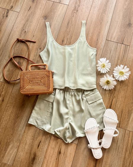 Casual outfit. Every day outfit. Loungewear outfit. Satin shorts. Spring outfits. Summer outfit. Abercrombie sale.

#LTKsalealert #LTKGiftGuide #LTKSeasonal