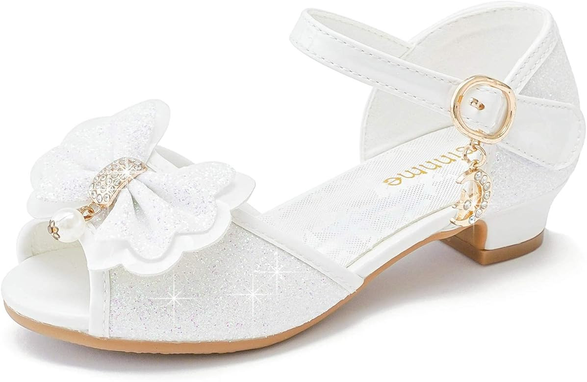 Osinnme Toddler Little Big Kid Girls Wedding Sandals | Amazon (US)