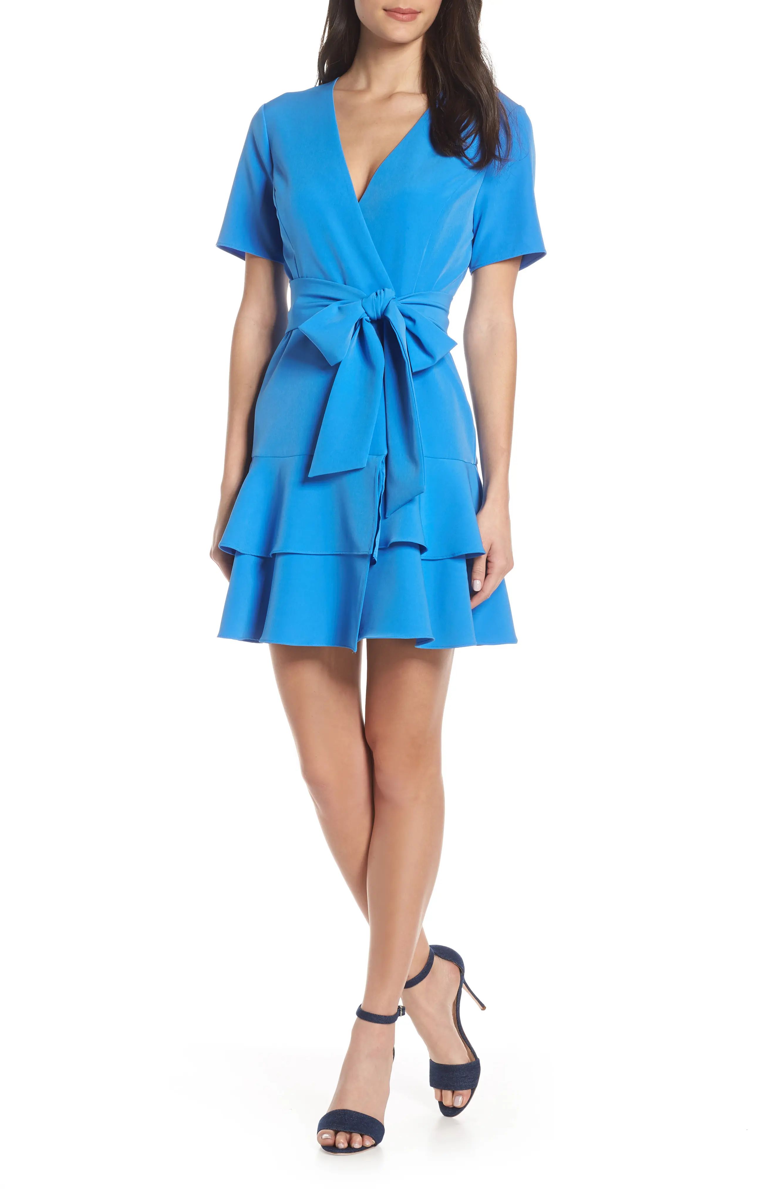 Ruffle Tiered Wrap Dress | Nordstrom