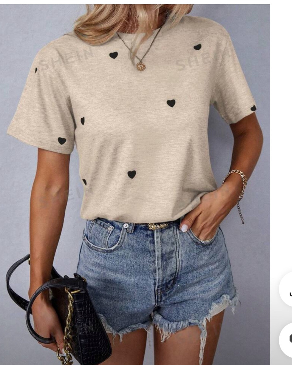 Heart tshirt #shein #tshirts #hearts #heartshirt #sheinshirt

#LTKSaleAlert #LTKFindsUnder50 #LTKStyleTip