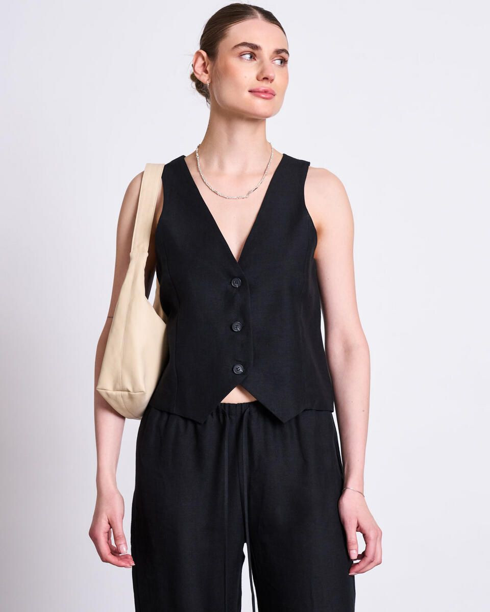 JAN 'N JUNE - LEINEN WESTE HVIDE | Avocadostore | Avocadostore DE