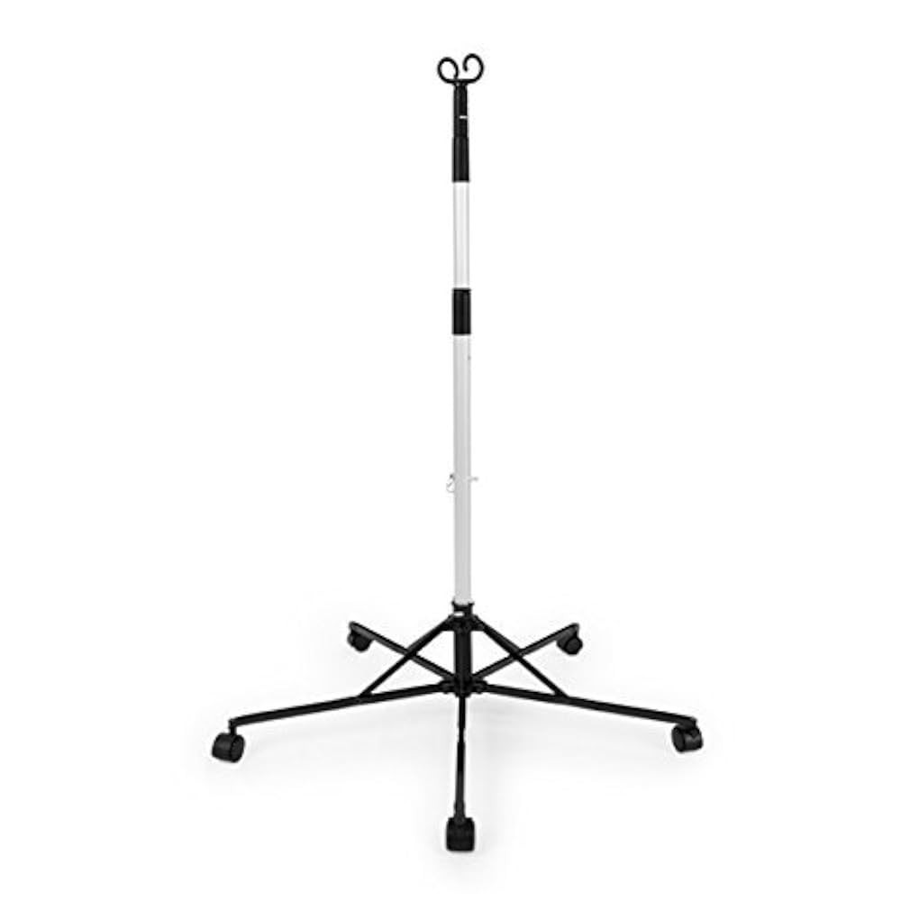 Pitch-It Sr IV Pole Floor Stand, 2-Hook, 5 Caster Base,31 Inch Height | 1 Each | Amazon (US)