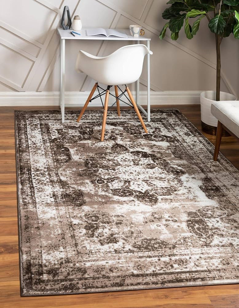 Rugs.com Monte Carlo Collection Rug – 2' 2 x 3' Light Brown Medium Rug Perfect for Living Rooms... | Amazon (US)
