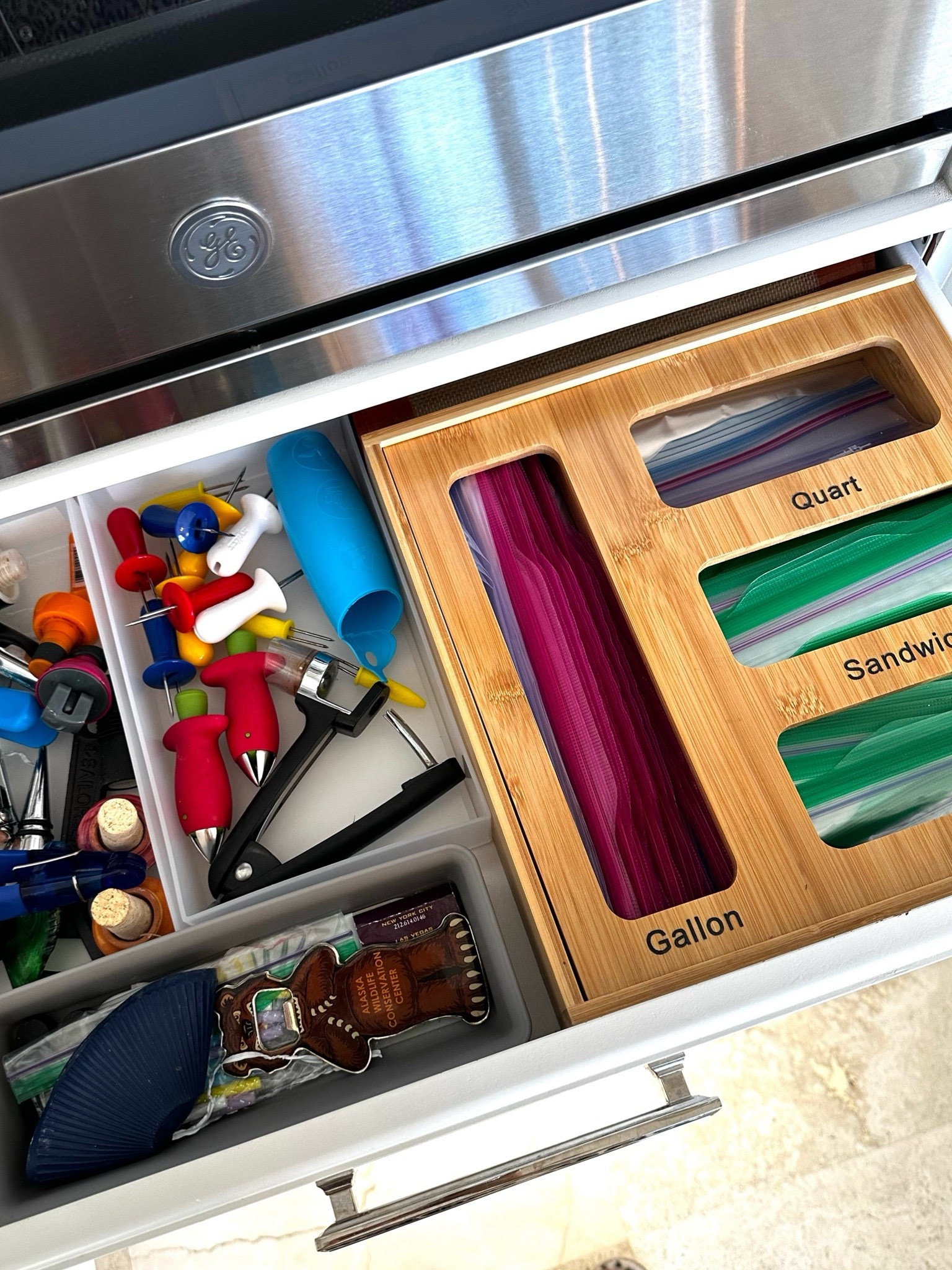 My kitchen drawers baggie organizer is a must!!!! 

#LTKhome #LTKfindsunder50 #LTKsalealert