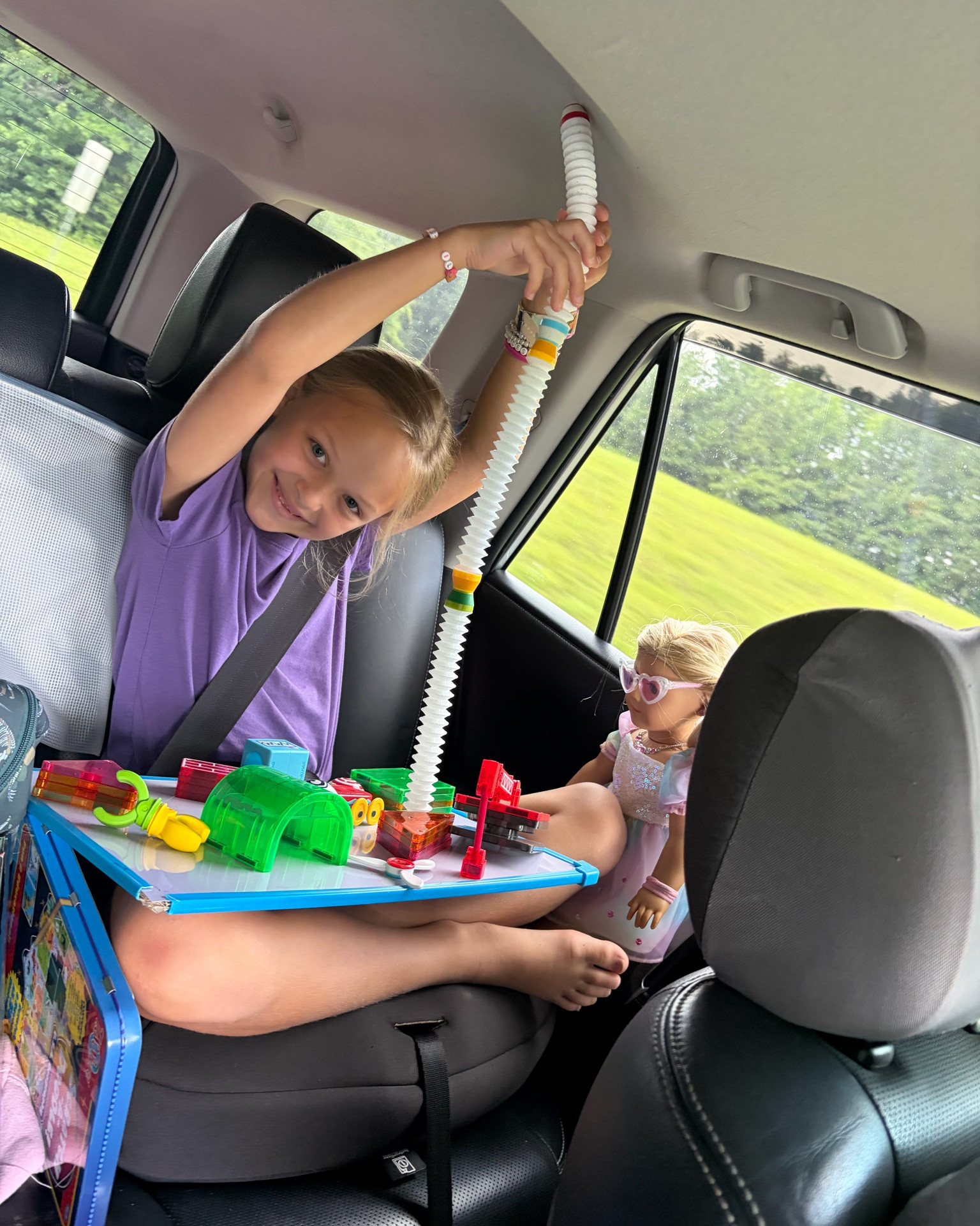Travel - magnet toys are such fun for road-trips.  I bring a mix of two sets for all the creative, screen-free play.  We have a magnet board that they can set their designs on, but a cookie sheet works just as well.  I bring the sets in one of the big legal ziplock bags.  


#roadtrip #kids #creativeplay #carride #cargames #imaginaryplay #screenfree #kidstravel #magnettoys #cartoys

#LTKKids #LTKTravel