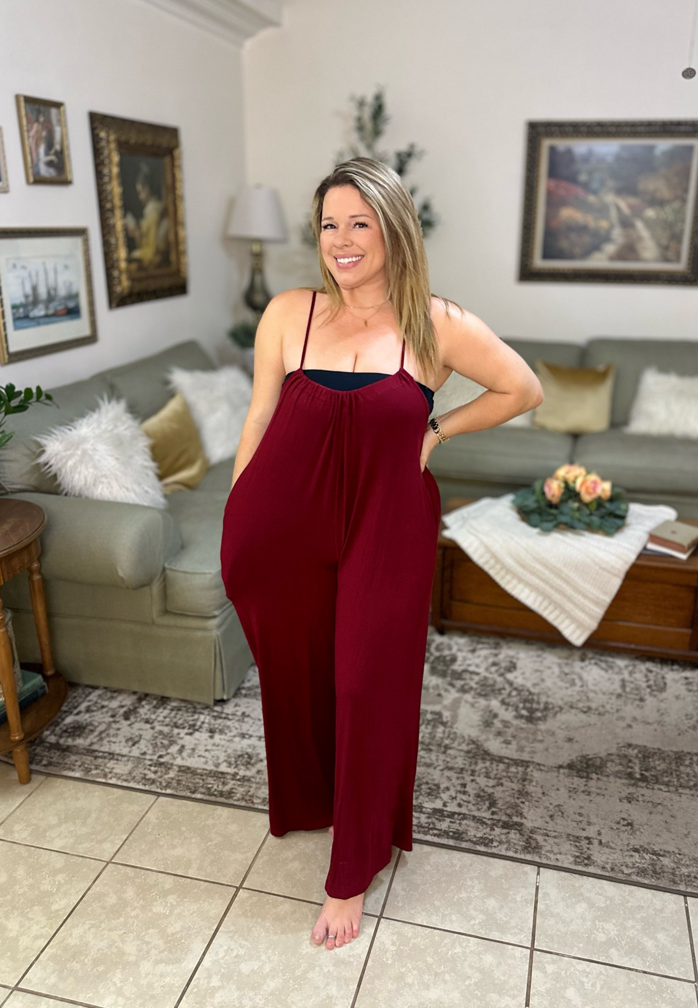 I absolutely loved the relaxed fit and versatility of this overall jumpsuit from Amazon. It’s loose fitting and allows you to style it so many different ways with the adjustable straps.

Amazon sale
Under $30
Size large
Size 12
Affordable Amazon finds
Budget finds 

#LTKMidsize #LTKFindsUnder50 #LTKSaleAlert