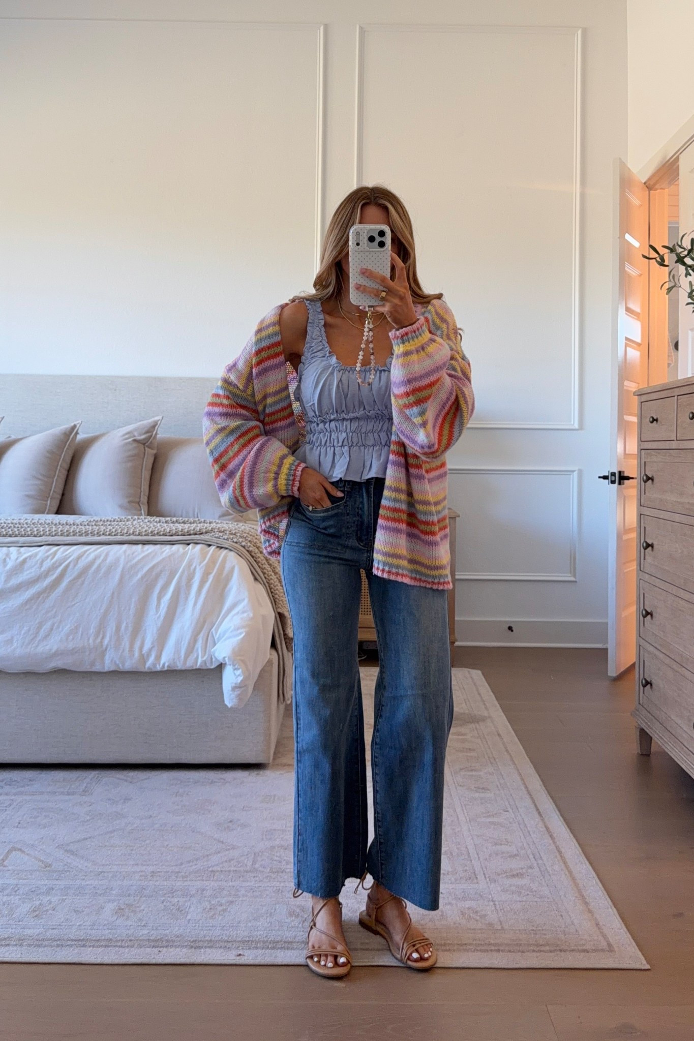 jeans: 24 // top: small // cardigan: small // @pinklily code MICHELE