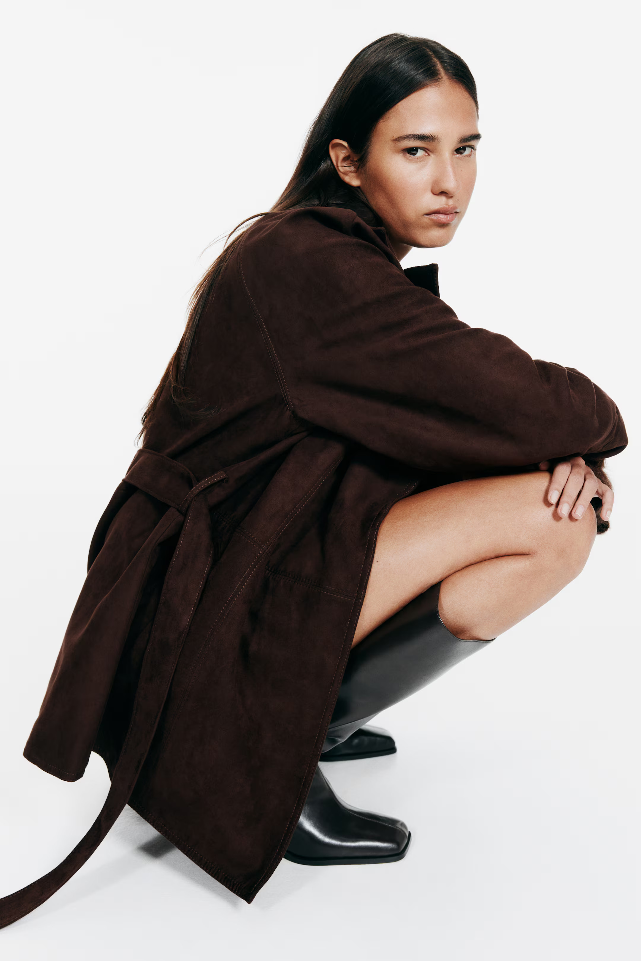 Tie-belt coat | H&M (UK, MY, IN, SG, PH, TW, HK)