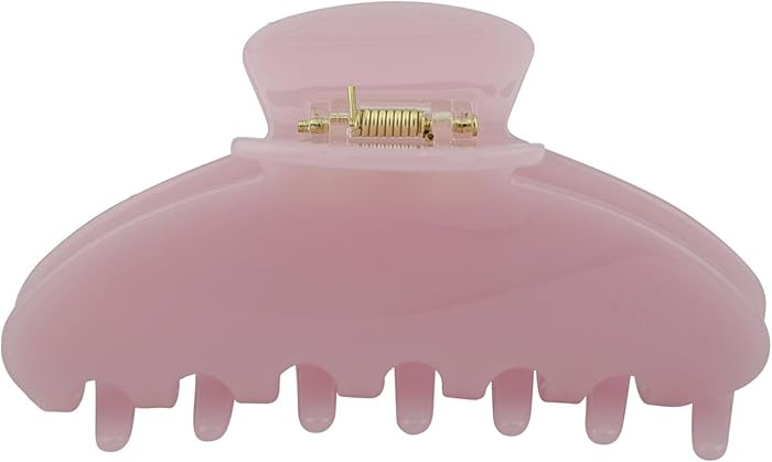 Luxury Pink Claw Clip for Women | Our Acetate Pink Hair Clip Feels Light, Looks Smooth and is Eas... | Amazon (US)