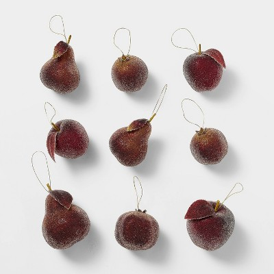 Set of 9 Sugared Fruit Tree Ornaments - Threshold™ designed with Studio McGee | Target