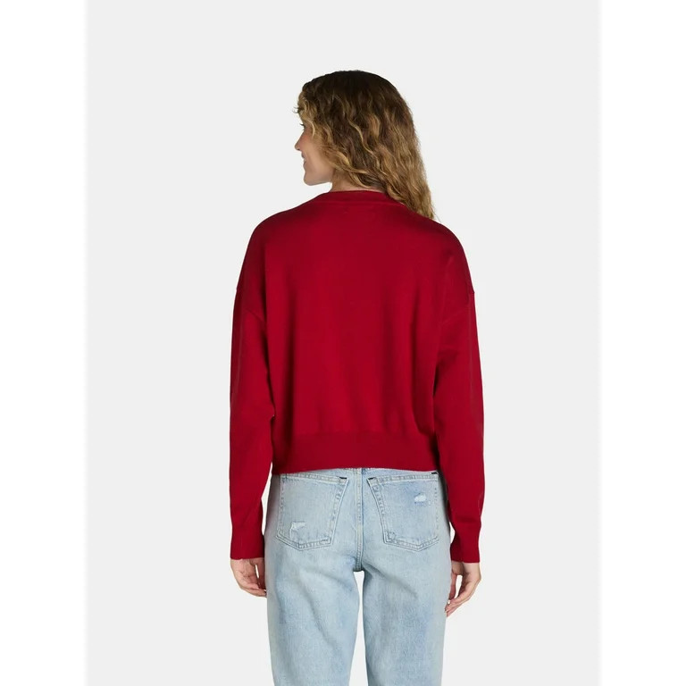 Liv & Lottie Juniors’ Graphic Sweater with Long Sleeves, Midweight, S-XL - Walmart.com | Walmart (US)